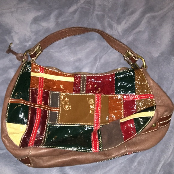 Shoulder multicolored fossil handbag - Picture 1 of 5